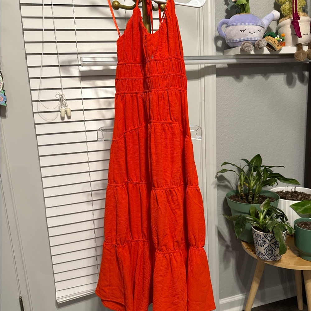 Orange Dress